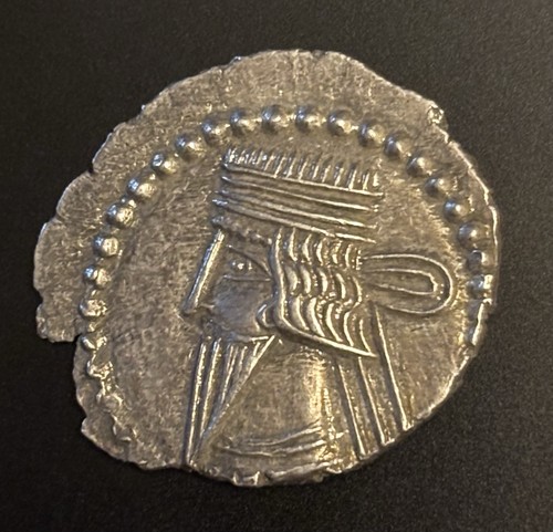 Ancient silver coin parthian - silver,